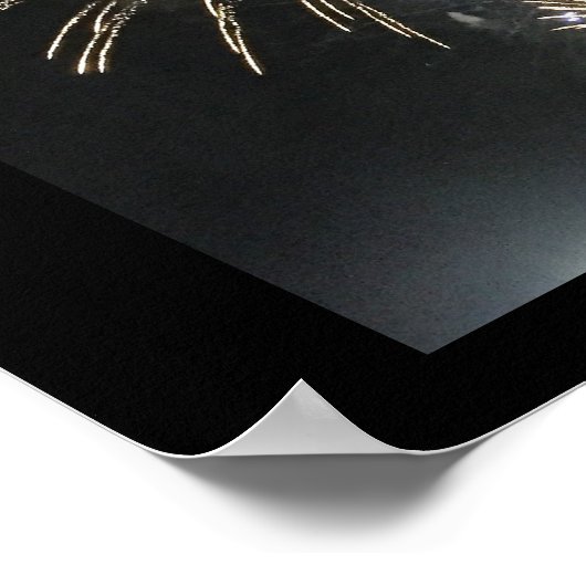 Fireworks-foto Poster (Hoek)