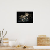 Fireworks-foto Poster (Keuken)