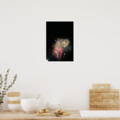 Fireworks-foto Poster (Keuken)