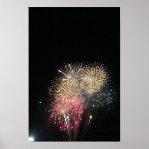 Fireworks-foto Poster