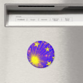 Fireworks fridge magnet (Insitu (Vaatwasser))