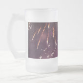 Fireworks Frosted Mok (Links)