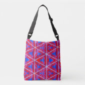 Fireworks Geometry Crossbody Tas (Voorkant)
