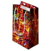 Fireworks Gift Bag Klein Cadeauzakje (Voorkant Gekanteld)