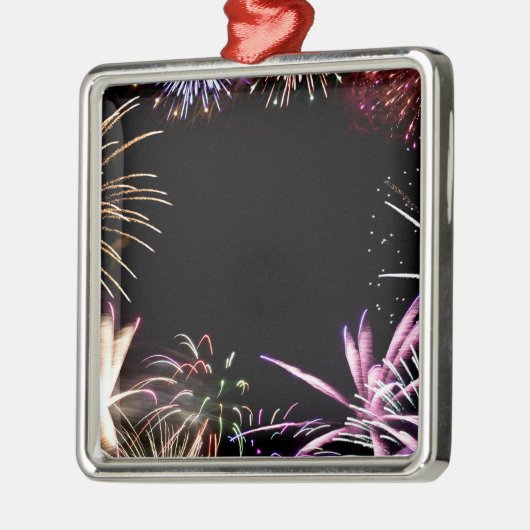 Fireworks Grand Finale Metalen Ornament (Links)