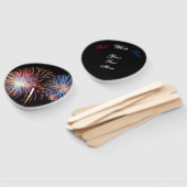 Fireworks Handfan Handwaaier (Niet-gemonteerd)