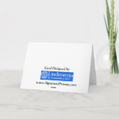 Fireworks, Happy New Year!, 2013 Feestdagen Kaart (Achterkant)