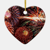 Fireworks Heart Ornament (Voorkant)