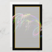 Fireworks I Fine Lined Stationery Briefpapier (Voorkant / Achterkant)