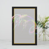 Fireworks I Fine Lined Stationery Briefpapier (Staand voorkant)