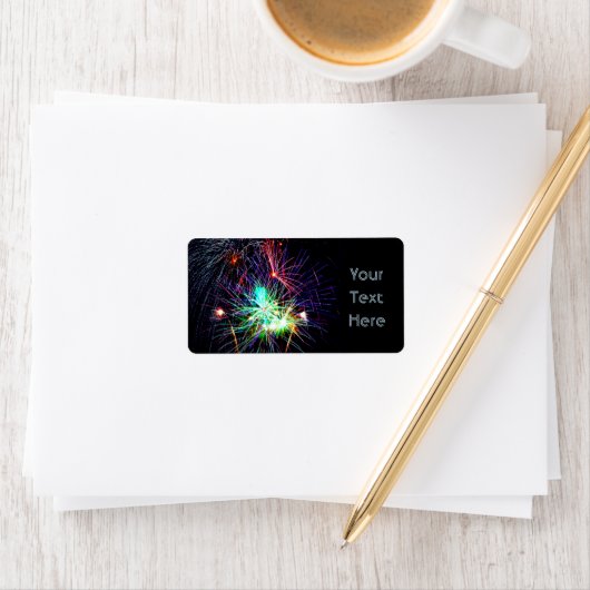 Fireworks-identificatielabels Etiket (Insitu)