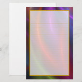 Fireworks II Fine Lined Stationery Briefpapier (Voorkant / Achterkant)