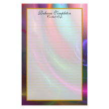 Fireworks III Fine Lined Stationery