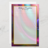 Fireworks III Fine Lined Stationery Briefpapier (Voorkant / Achterkant)