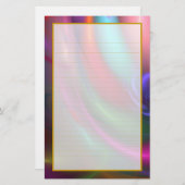 Fireworks III Fine Lined Stationery Briefpapier (Voorkant / Achterkant)