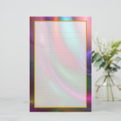 Fireworks III Fine Lined Stationery Briefpapier (Staand voorkant)