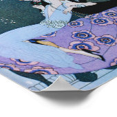 Fireworks in Paris Art Deco Poster (Hoek)