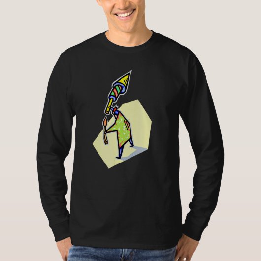 Fireworks instellen t-shirt (Voorkant)