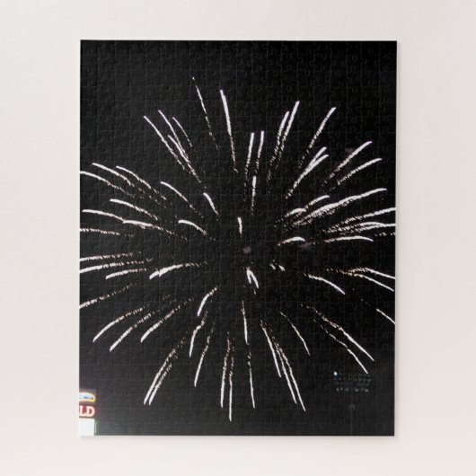 Fireworks Jigzaag Puzzle Legpuzzel (Verticaal)