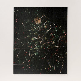 Fireworks Jigzaag Puzzle Legpuzzel