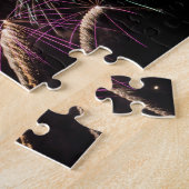 Fireworks Jigzaag Puzzle Legpuzzel (Zijkant)