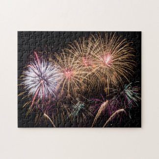 Fireworks Jigzaag Puzzle Legpuzzel