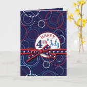 Fireworks-Kaart Kaart (Gele Bloem)