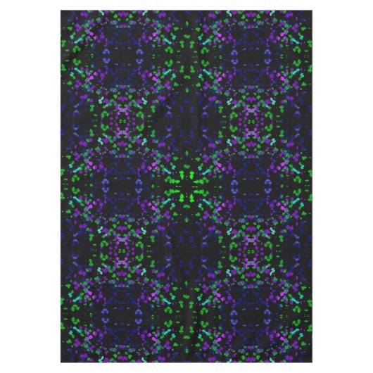 Fireworks Kaleidoscoop Tafelkleed (Voorkant)