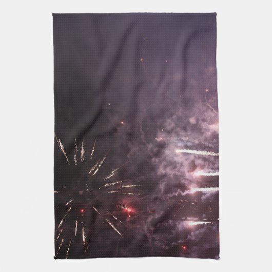 Fireworks Kitchen Towel Theedoek (Verticaal)