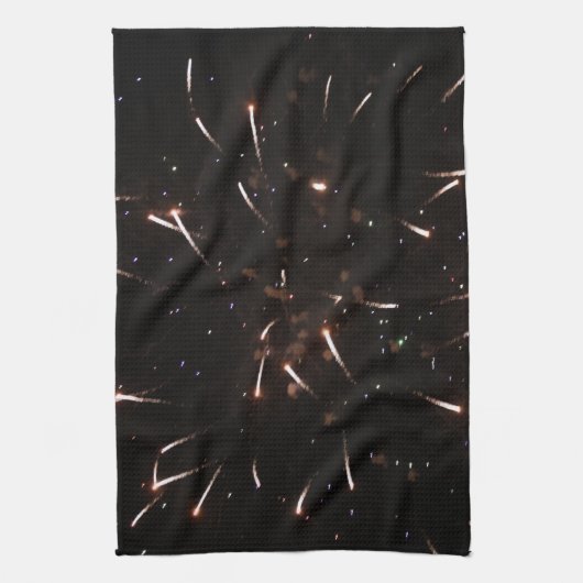 Fireworks Kitchen Towel Theedoek (Verticaal)