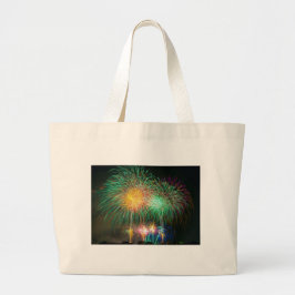 Fireworks Light Japan Festival Grote Tote Bag