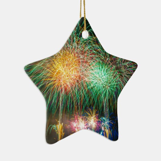 Fireworks Light Japan Festival Keramisch Ornament (Rechts)