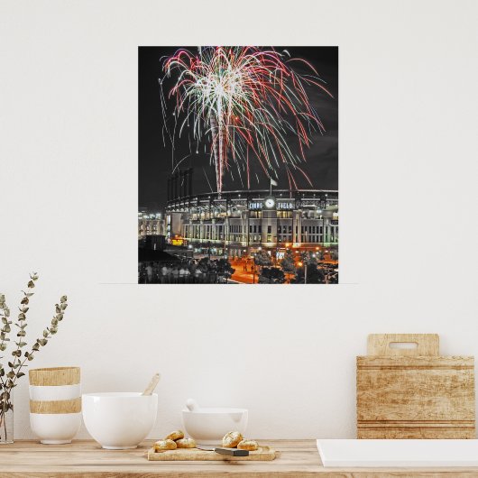 Fireworks Live vanuit Lodo Poster (Keuken)