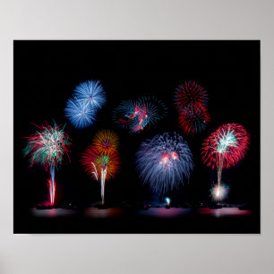 Fireworks Magic Poster