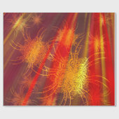 Fireworks Mandala Cadeaupapier (Vlak)