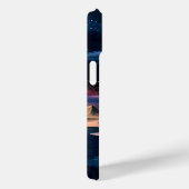 FireWorks Mountain Bridge Village Rivierlandschap Case-Mate iPhone Case (Achterkant / Rechts)