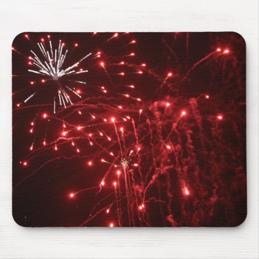Fireworks Mousepad Muismat (Voorkant)