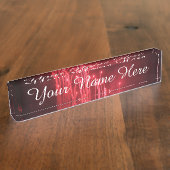 Fireworks Name Bord Naambordje (Zijkant)