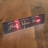 Fireworks Name Bord Naambordje (Zijkant)