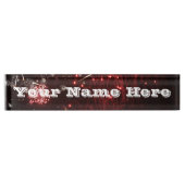 Fireworks Name Bord Naambordje (Voorkant)