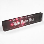 Fireworks Name Desk Bord Naambordje