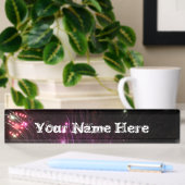 Fireworks Name Desk Bord Naambordje