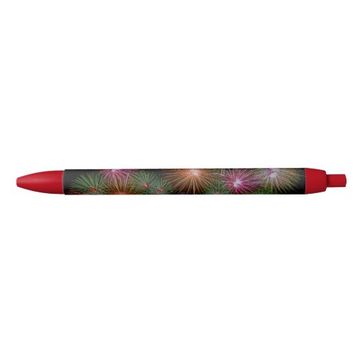 Fireworks Night Glitter Ombre-kwaliteit Zwarte Inkt Pen (Voorkant)