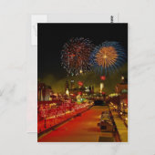 Fireworks, Ottawa, Ontario, Canada Briefkaart (Voorkant / Achterkant)