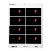 Fireworks P3621-label voor Boek Etiket (Full Sheet)