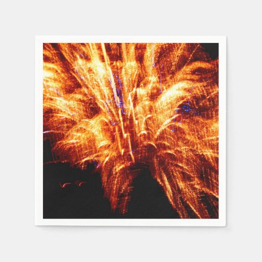 Fireworks Paper Napkins Servet (Voorkant)