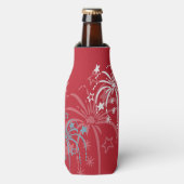 Fireworks Patriotic Bottle Cooler (Fles Voorkant)