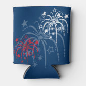 Fireworks Patriotic Koelbox Blikjeskoeler (Voorkant)