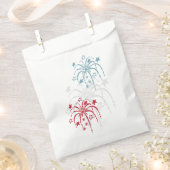Fireworks Patriotic Paper Goodie Bags Bedankzakje (Geknipt)