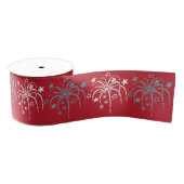 Fireworks Patriotic Ribbon Grosgrain Lint (Spoel)